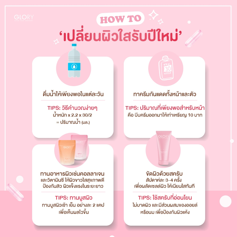 Glory Glowy Collagen Scrub สครับคอลลาเจน3