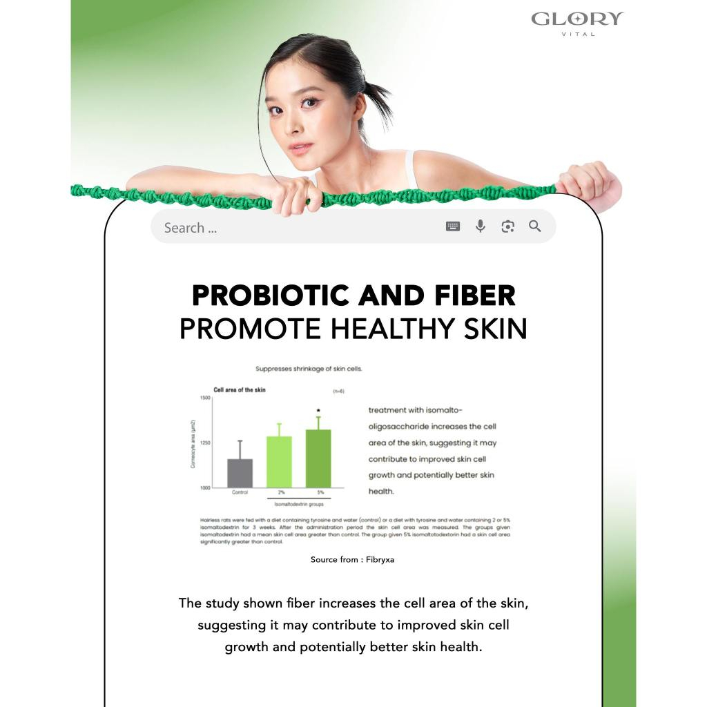 Glory Probiotic Veggy Plus กลอรี่โพรไบโอติกส์ เวจจี้พลัส x1 x26